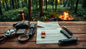 The Ultimate Beginner's Camping Check list